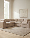 Cates - Classic L Modular Sectional - Pebble