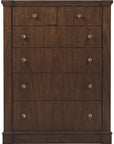 Archives - Six-Drawer Chest - Dark Wood