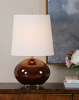Allemand - Glaze Table Lamp - Ruby Red