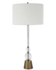 Annily - Crystal Table Lamp - Brass