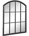 Lyda - Arch Mirror - Aged Black
