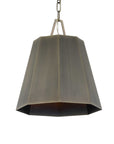 Granada - 1 Light Hexagon Pendant - Dark Gray
