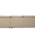 Burrow - Sleeper Sectional With Right Storage Chaise - Sand
