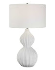 Antoinette - Marble Table Lamp - White