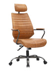 Executive - Swivel Office Chair - Cognac