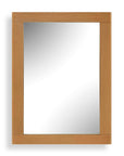 Bishop - Gunstock Oak Mirror - Woodtone
