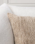 Jai - 22" x 22" Accent Pillow - Natural
