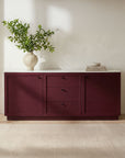 Nadine - Sideboard - Deep Burgundy