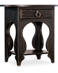 Americana - One-Drawer Oval Nightstand