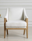 Evolve - Fabric Accent Chair - White