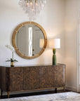 Heart Of Gold - Round Mirror - Brass / Gold