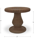 Emmeline - Outdoor Side Table - Natural