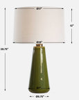 Kelley - Table Lamp - Moss Green