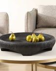 Resonance - Indoor-Outdoor Resin Bowl - Black