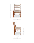 Raf - Outdoor Dining Chair (Set of 2) - Natural