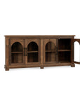 Zion - Wood 4 Door Cabinet - Natural