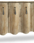 Melange - Draped Credenza - Light Brown