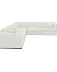 Rue - Classic L Modular Sectional - Off White