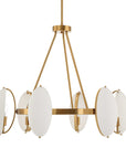 Oviform - 6 Light Round Chandelier