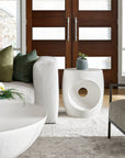 Modern - Canyo Accent Table - White