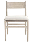 Dwell - Wood Back Side Chair - River Rock