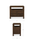 Windsor - Nightstand - Dark Brown