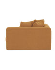 Davie - Left Arm Facing Chair - GoldenYellow