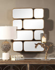 Canute - Modern Mirror - Gold