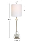 Exposition - Nickel Buffet Lamp