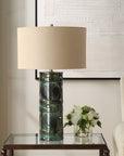 Loch - Green Glaze Table Lamp
