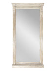 Adelaide - Floor Mirror - Natural Cream Wash