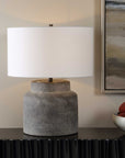 Benedet - Wash Table Lamp - Brown,Gray
