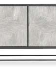 Commerce And Market - Fine Lines Credenza - Dark Gray