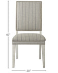 Escape - Hamptons Dining Chair (Set of 2) - Pearl Silver