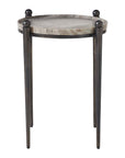 Nahunta - Accent Table - Dark Bronze / Gray