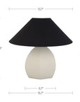 Keeley - Table Lamp - White