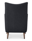 Fisher - Armchair - Charcoal Wool Blend