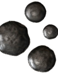 Lucky Coins - Nickel Wall Decor (Set of 4)