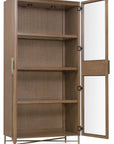 Sonnet - Display Cabinet - Dark Gray