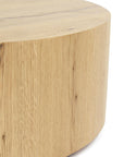 Layne - Round Coffee Table With Casters