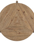 Vineyard Row - 44" Round Cocktail Table - Light Brown