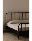 Vivian - King Bed - Dark Brown