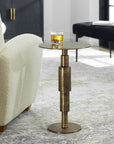 Descend - Accent Table - Gold