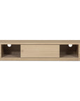 Round - Off Floating Console Table - Natural