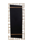Golden Intersection - Mirrored Wall Decor - Brass