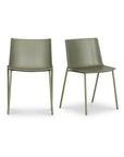 Silla - Outdoor Dining Chair (Set of 2) - Sage Green