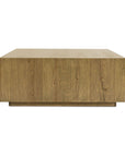 Layne - Square Coffee Table With Casters