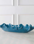 Ruffled Feathers - Bowl - Blue