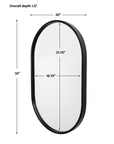 Varina - Oval Mirror