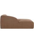 Isla - Left Arm Facing Chaise - Light Brown